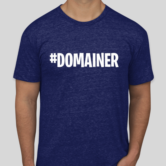 If I sold #Domainer shirts and donated the profits to charity, would you buy one?