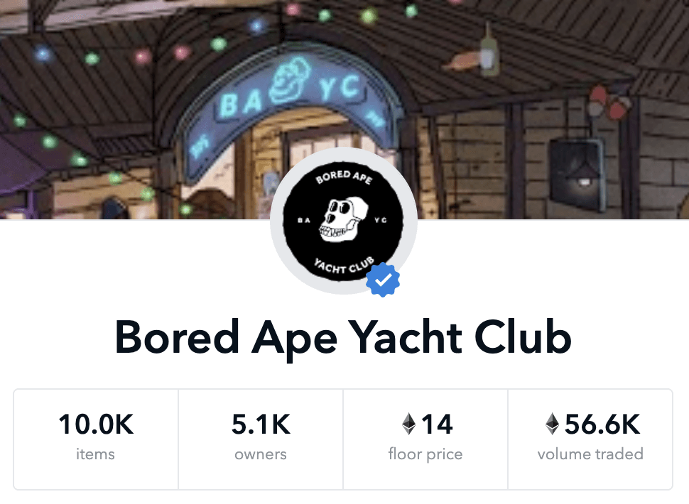 Remember a long time ago when Bored Ape Yacht Club NFTs were only 10ETH?