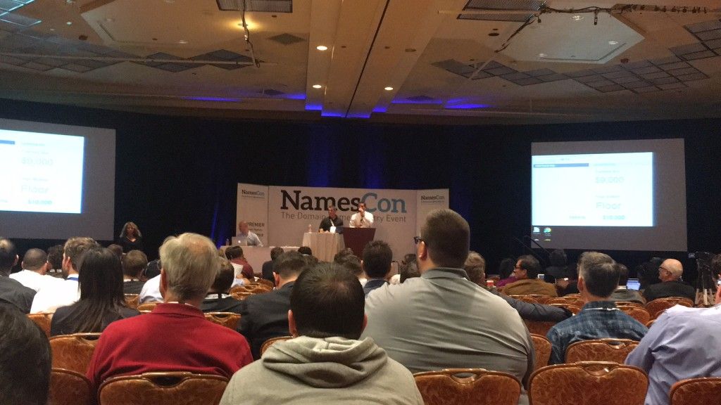 NamesCon 2016 Domain Auction