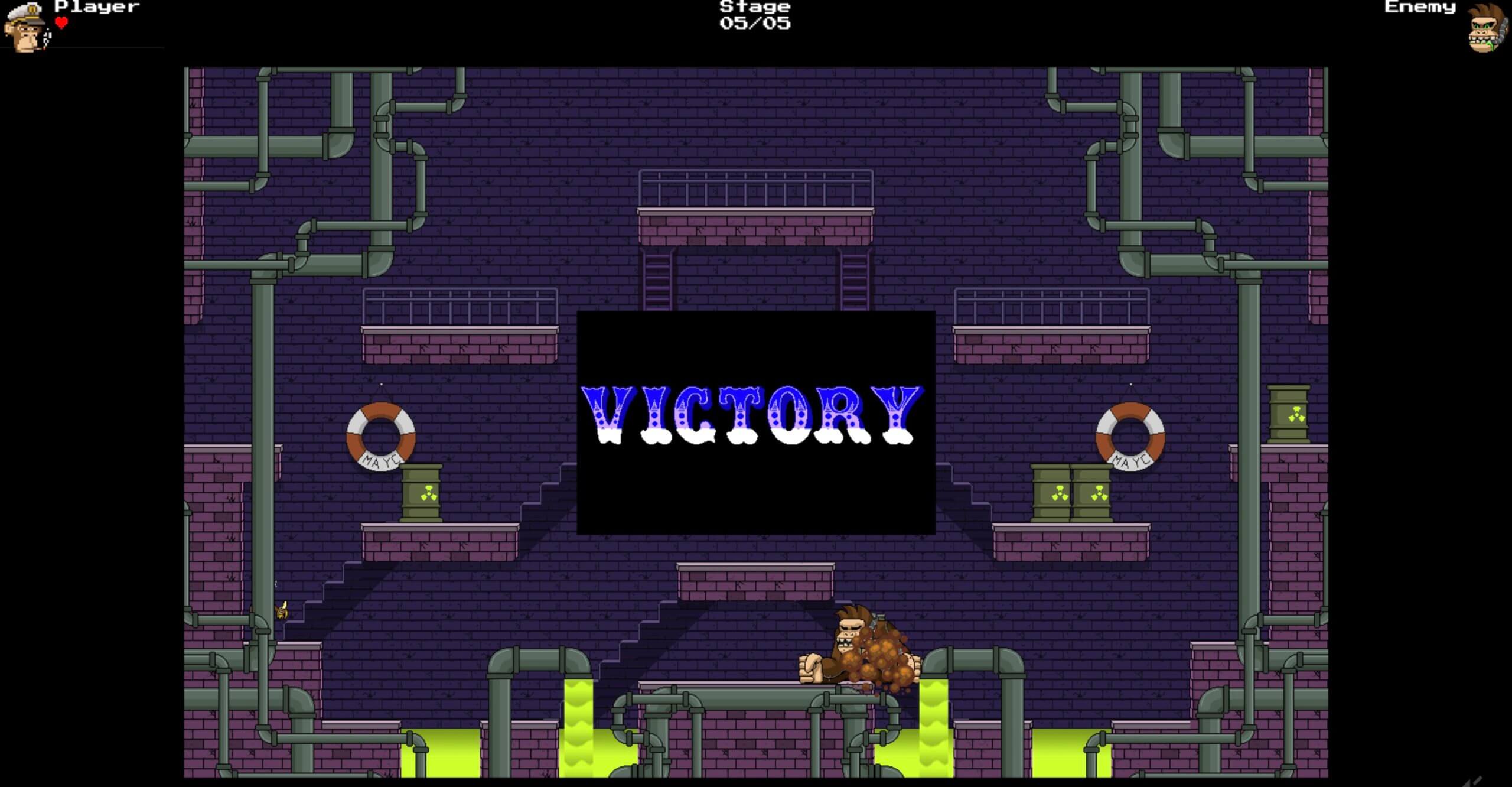 Mutant Arcade Victory